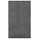 Vidaxl Doormat Washable 90x150 cm Anthracite