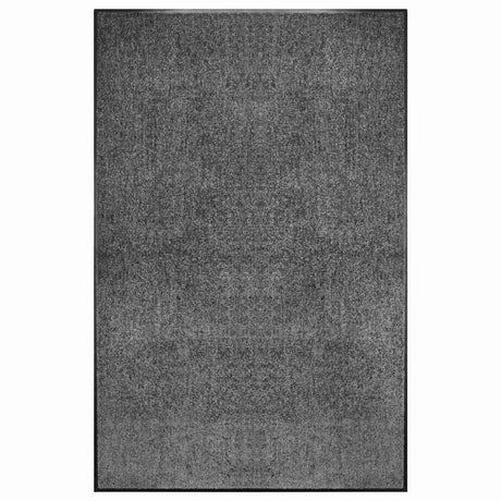 Vidaxl deurmat wasbaar 120x180 cm antraciet