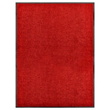 VIDAXL PORTORAT WASSABLE 90x120 cm Rot