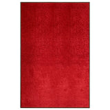 VIDAXL ROORMAT lavabile 120x180 cm rosso