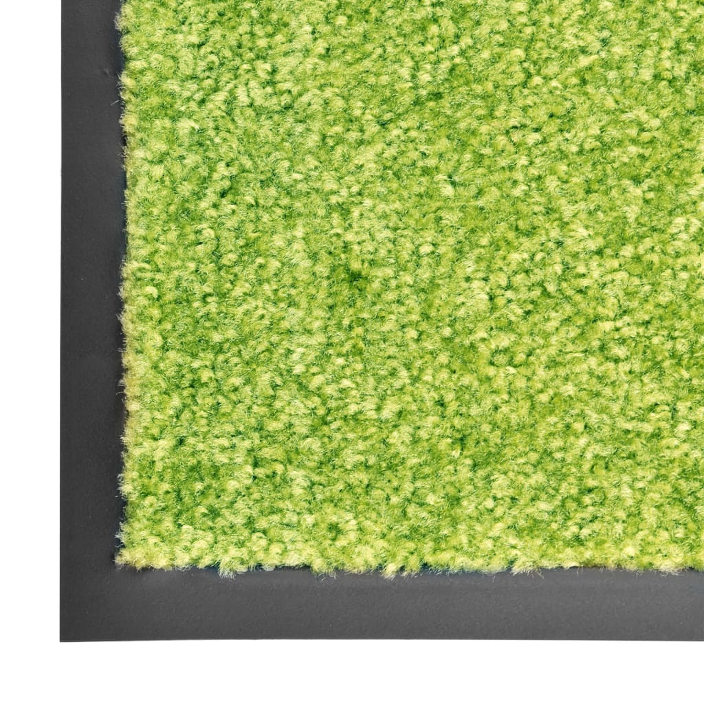 VIDAXL ROORMAT lavabile 40x60 cm Verde