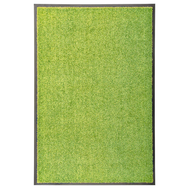 Vidaxl deurmat wasbaar 60x90 cm groen