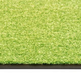 Vidaxl deurmat wasbaar 90x150 cm groen