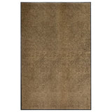 VIDAXL PORTORAT WASSABLE 120x180 cm BROWN