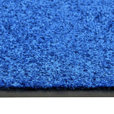 VidaXL doormat washable 60x180 cm blue