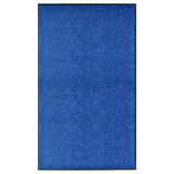 VIDAXL ROORMAT lavabile 90x150 cm blu