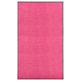 Vidaxl Doormat Washable 90x150 cm Pink