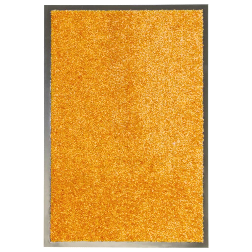 Vidaxl Doormat Washable 40x60 cm oransje