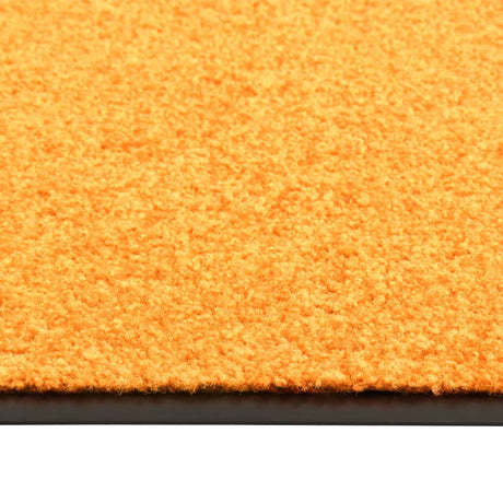 Vidaxl deurmat wasbaar 40x60 cm oranje