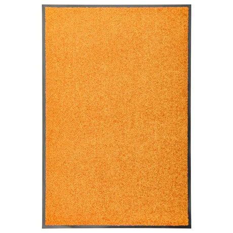 Vidaxl deurmat wasbaar 60x90 cm oranje