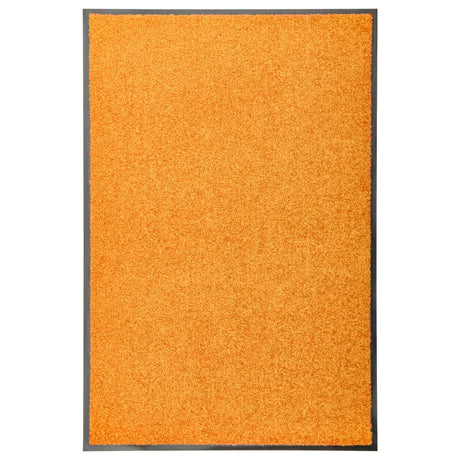 Vidaxl deurmat wasbaar 60x90 cm oranje