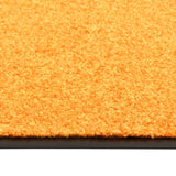 Vidaxl deurmat wasbaar 60x90 cm oranje
