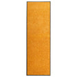 Vidaxl deurmat wasbaar 60x180 cm oranje