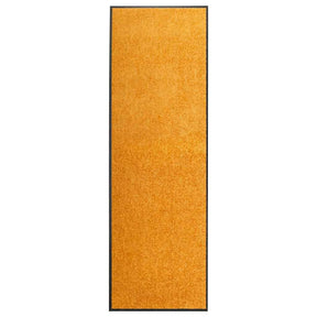 Vidaxl deurmat wasbaar 60x180 cm oranje