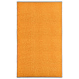 Vidaxl Doormat Washable 90x150 cm Orange