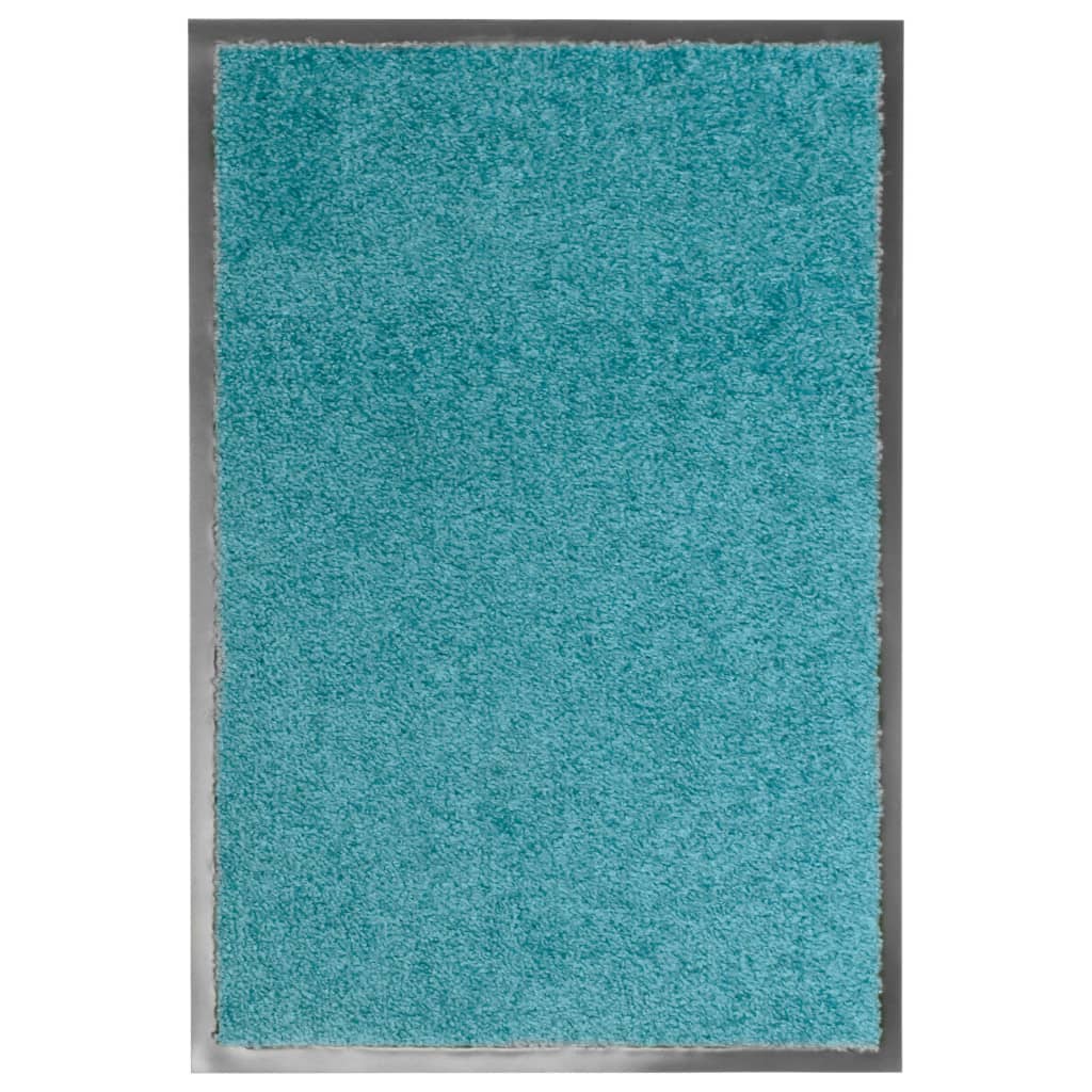 Vidaxl Doormat Walkable 40x60 cm Cyan