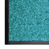 Vidaxl Doormat Walkable 40x60 cm Cyan