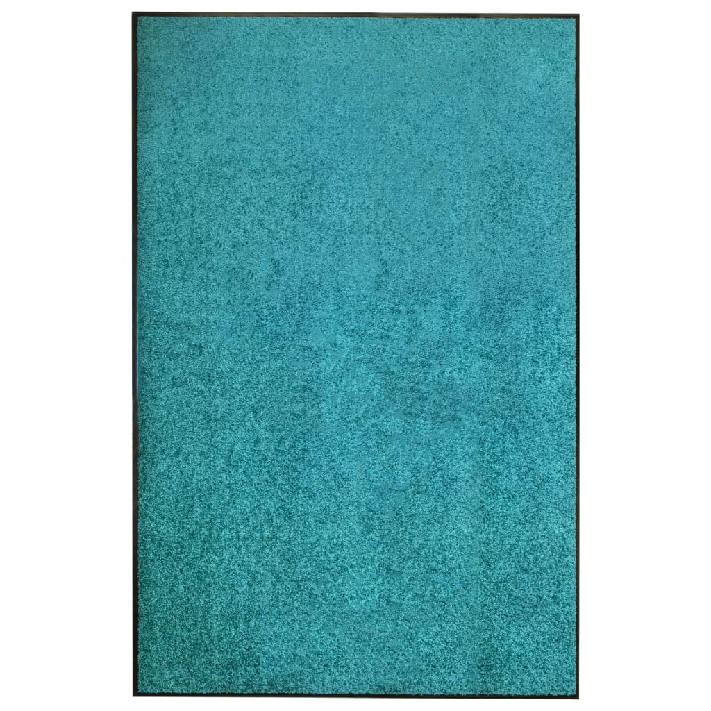 Vidaxl Doormat Walkable 120x180 cm Cyan