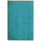 Vidaxl Doormat washable 120x180 cm Cyan