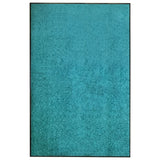 Vidaxl deurmat wasbaar 120x180 cm cyaan