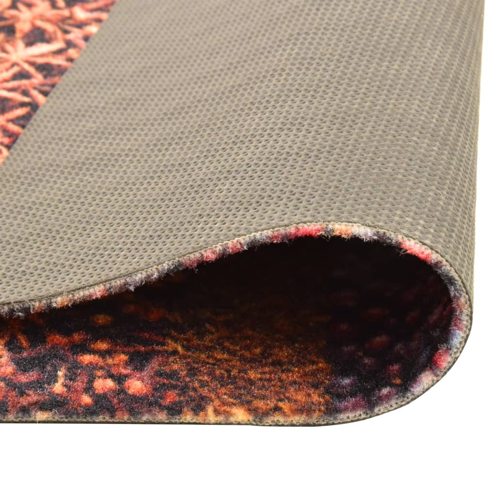 Vidaxl Kitchen Mat Washable Spice 45x150 cm