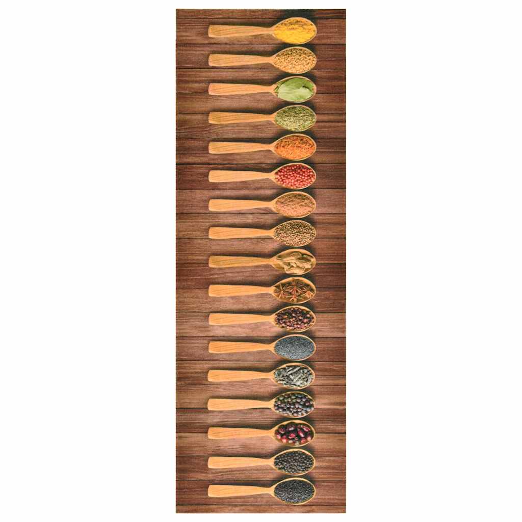Vidaxl keukenmat wasbaar spoon 60x180 cm