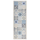 Vidaxl Kitchen mat washable Mosaic 45x150 cm