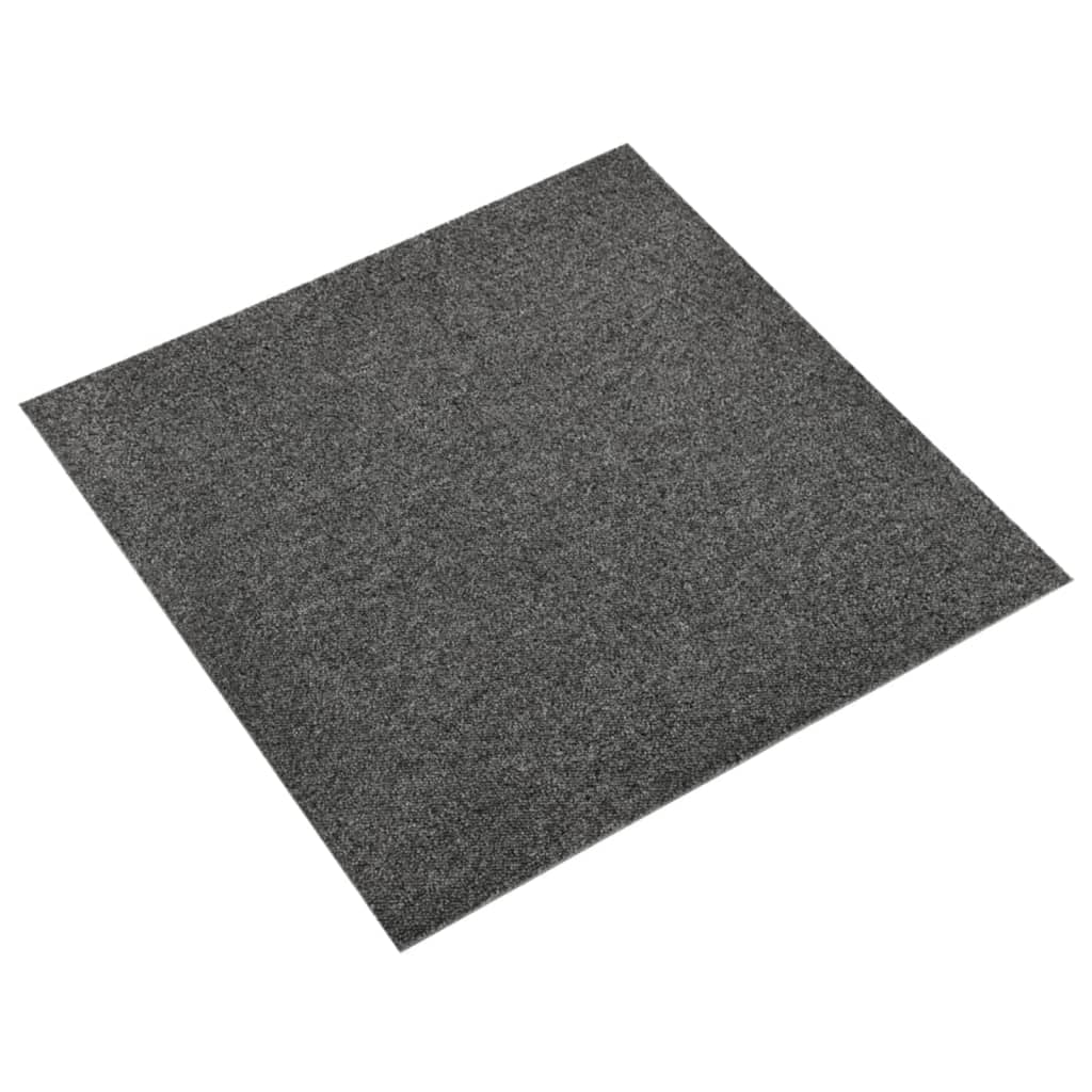 Vidaxl teppefliser 20 st 5 m² 50x50 cm Anthracite