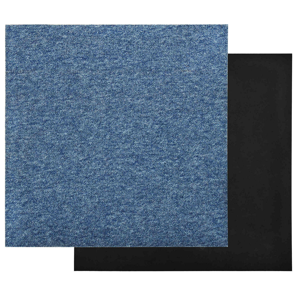 Vidaxl tapijt 20 st blauw 50 x 50 cm 100% polypropyleen