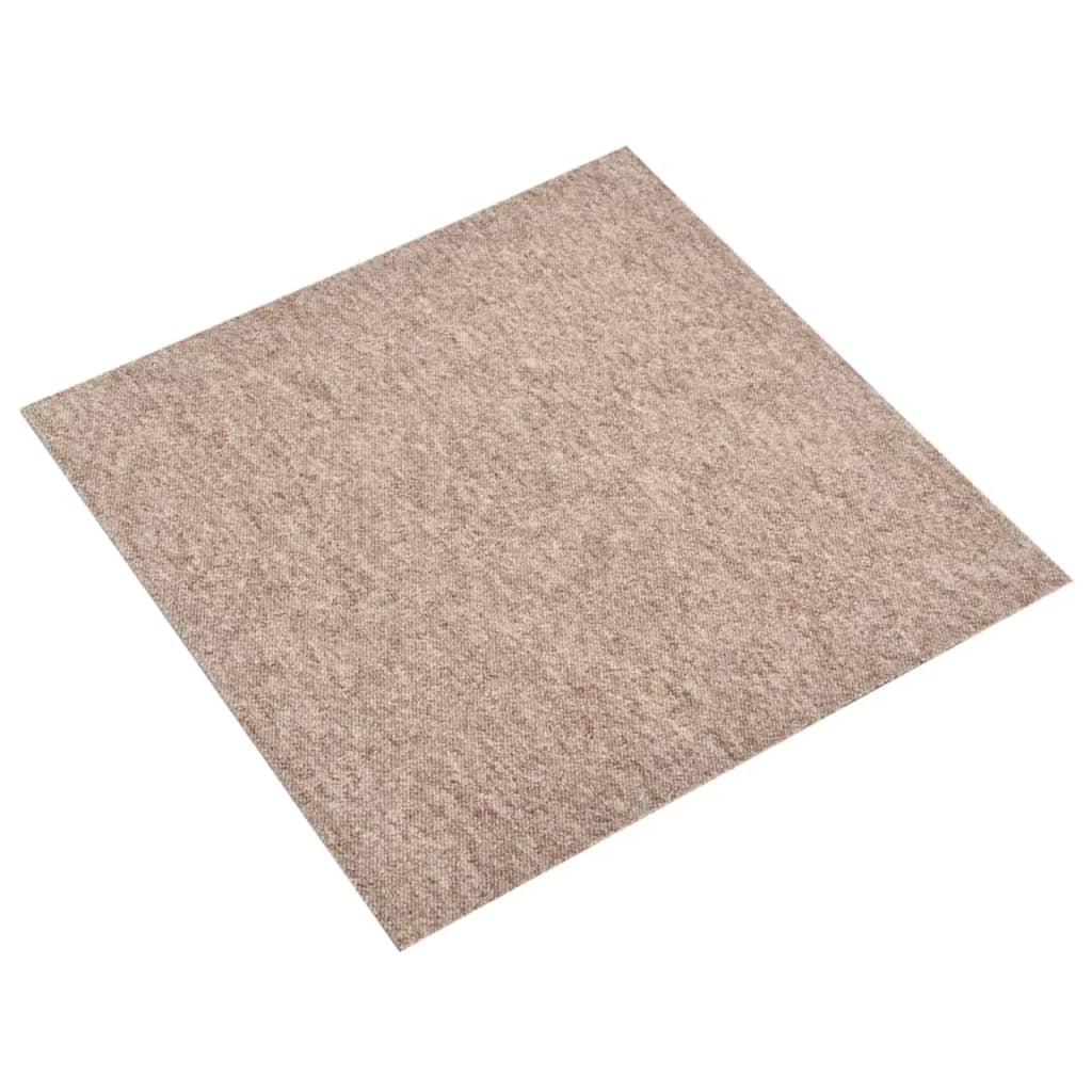 Vidaxl Teppech Fliesen 20 st 5 m²s 50x50 cm beige