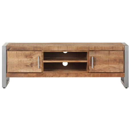 Vidaxl tv-meubel 120x30x40 cm ruw mangohout