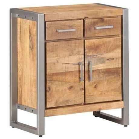 Vidaxl dressoir 60x35x72 cm ruw mangohout
