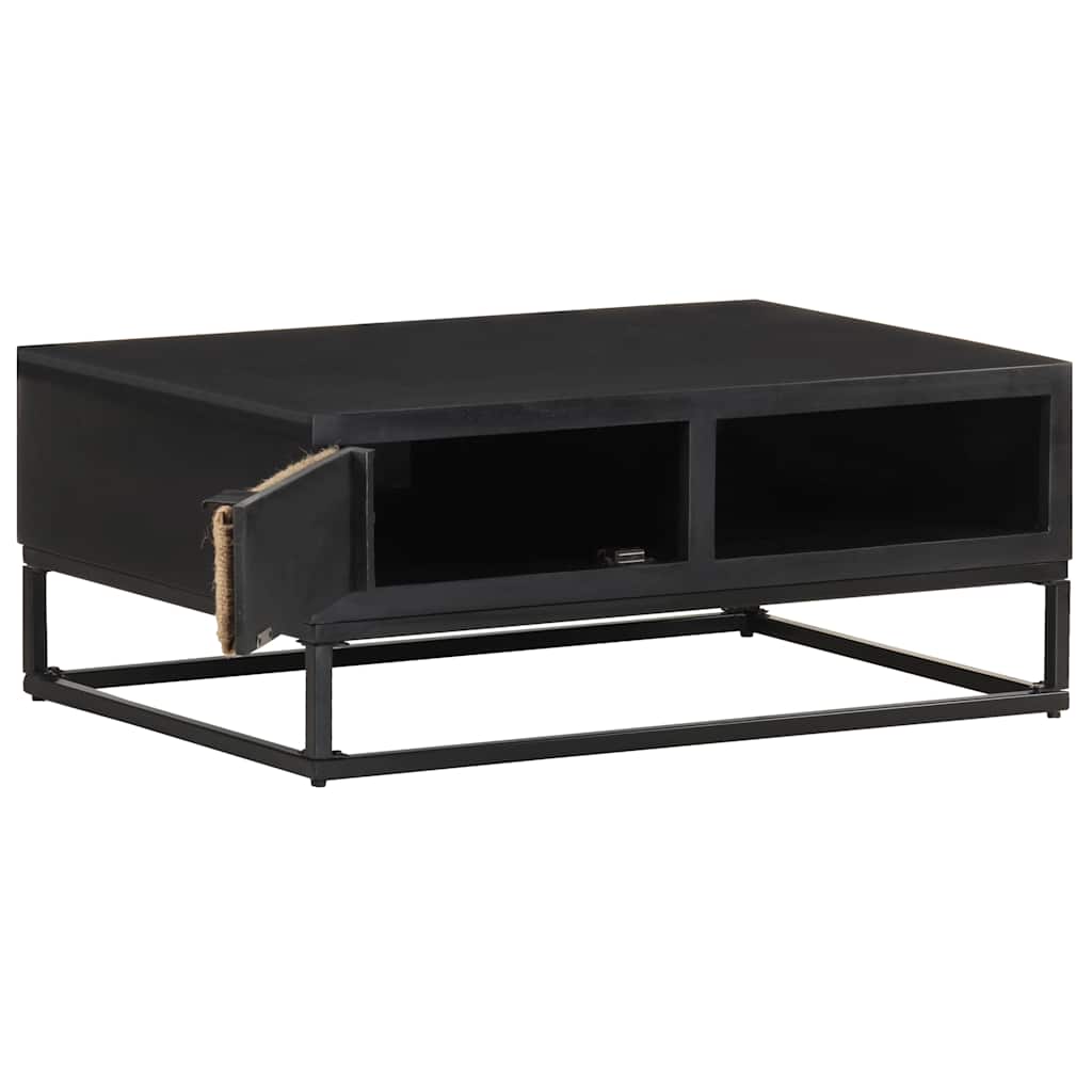 Vidaxl salontafel 90x60x35 cm massief mangohout