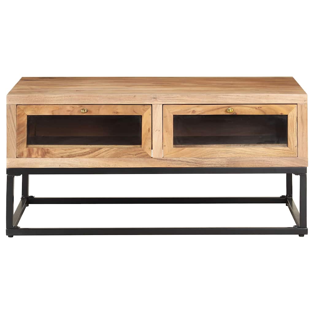 Vidaxl salontafel 90x60x40 cm massief acaciahout
