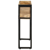 Vidaxl plantenbak 60x20x68 cm ruw mangohout