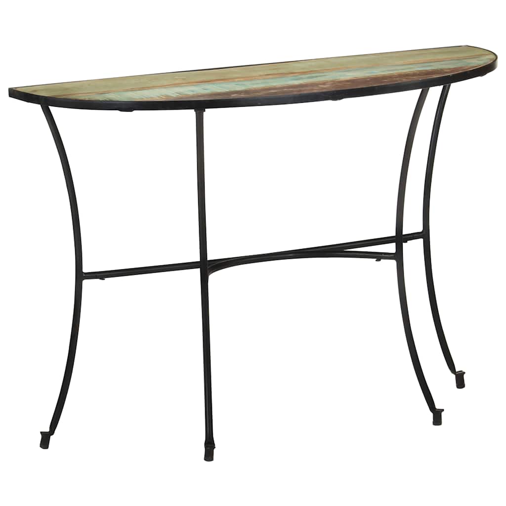 Vidaxl bijzettafel 110x40x77 cm massief gerecycled hout