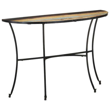 Vidaxl bijzettafel 110x40x77 cm massief gerecycled hout