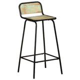 Vidaxl barstoelen 4 st massief gerecycled hout