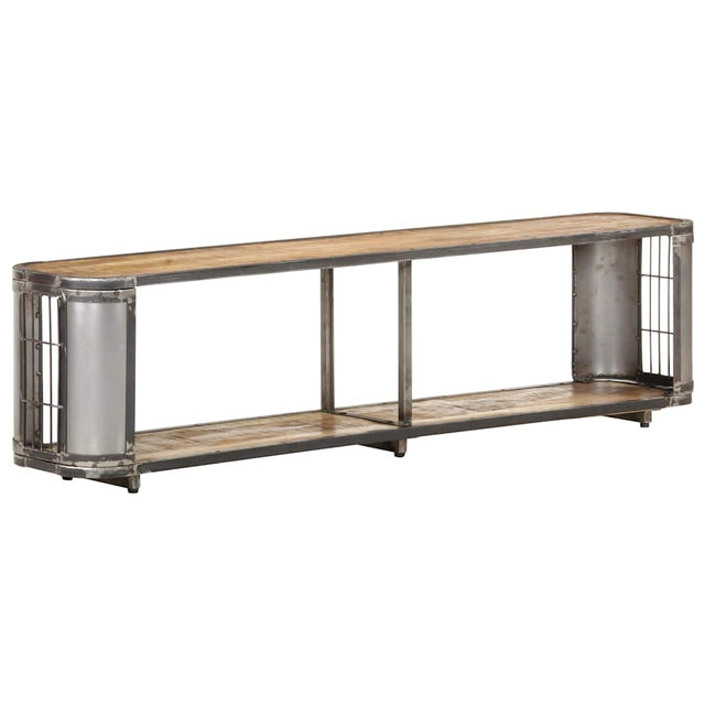 Vidaxl tv-meubel 150x30x40 cm massief mangohout