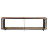 Vidaxl tv-meubel 150x30x40 cm massief mangohout