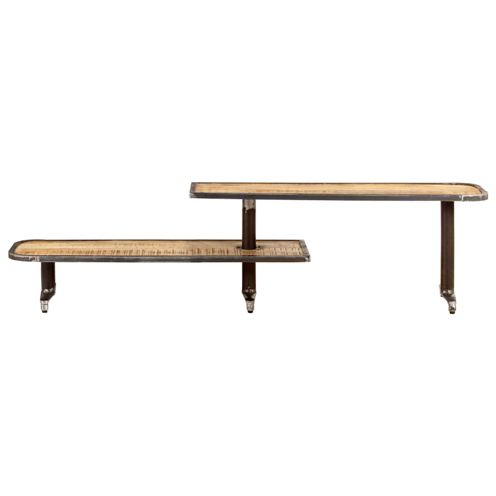 Vidaxl tv-meubel 160x30x40 cm massief mangohout