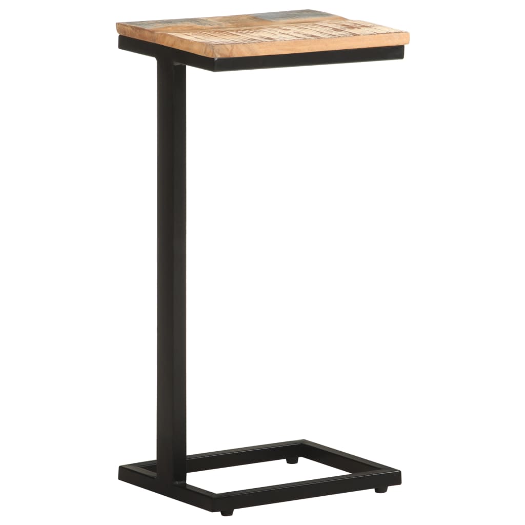 Vidaxl bijzettafels 2 st 31,5x24,5x64,5 cm massief gerecycled hout