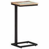 Vidaxl bijzettafels 2 st 31,5x24,5x64,5 cm massief gerecycled hout