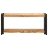Vidaxl tv-meubel 90x30x40 cm massief acaciahout