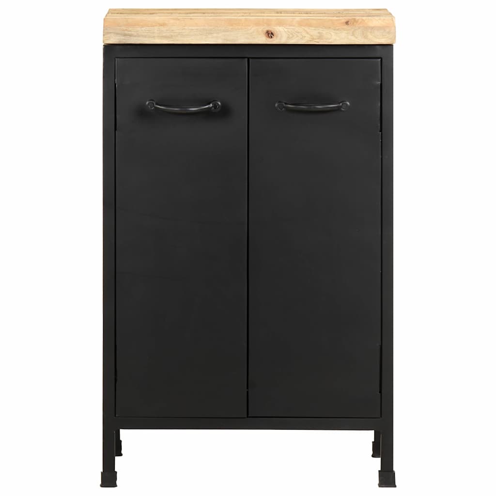 Vidaxl dressoir 47x35x76 cm ruw mangohout