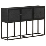 Vidaxl dressoir 115x30x76 cm massief mangohout