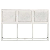 Vidaxl dressoir 115x30x76 cm massief mangohout