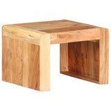 Vidaxl bijzettafel 43x40x30 cm massief acaciahout