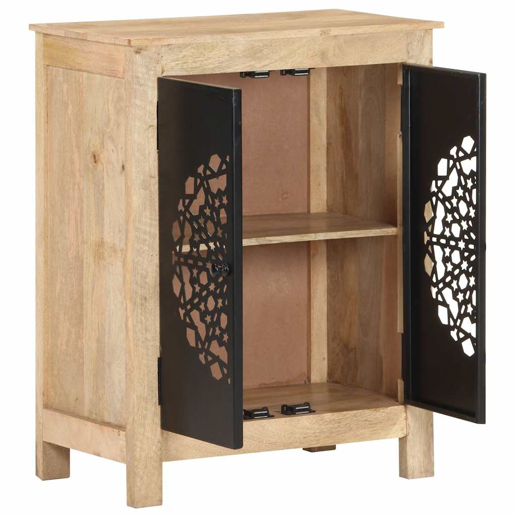 Vidaxl dressoir 60x35x75 cm massief mangohout