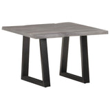 Vidaxl salontafel met natuurlijke randen 60x60x40 cm acaciahout
